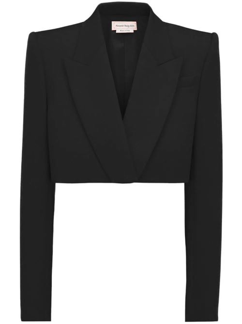 Women's crop blazer Alexander McQueen | 780747QJAAC1000